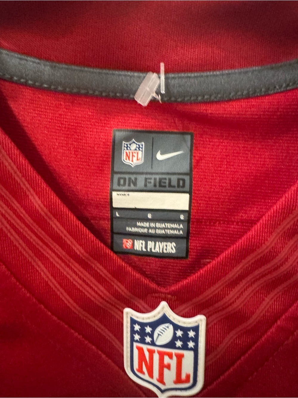 Arizona Cardinals #32 Mathieu Red Football Jersey - Picture 6 of 6